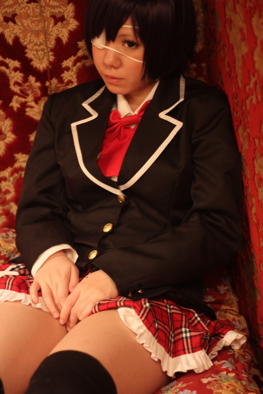 [Cosplay]  Hot Rikka Takanashi from Chuunibyou Demo Koi Ga Shitai